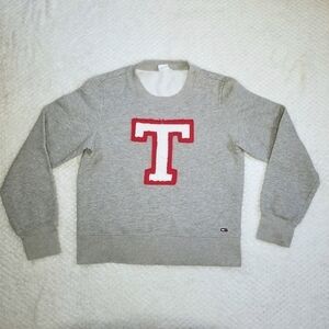 Tommy Hilfiger sz M kids pullover crewneck preppy y2k vintage